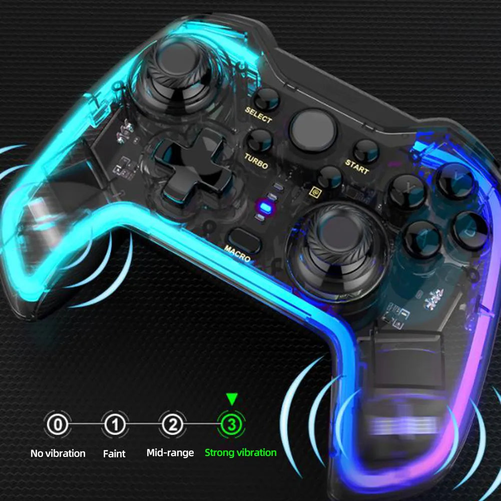 IPEGA PG-9238 Joystick Gamepad with Vibration RGB Wireless Controller for iOS Android Switch / PS3 / PC IPEGA PG-9238 Joystick Gamepad with Vibration RGB Wireless Controller for iOS Android Switch / PS3 / PC